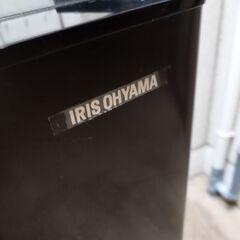 【高年式・お届けも可能です】2021年製　IRISOHYAMA（アイリスオーヤマ） 【右開き】2ドア 冷蔵庫 142L IRSD-14A-B [ブラック]の画像