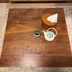 鈴木権之助商店 ウォルナット 無垢材 ローテーブルの画像