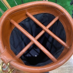 MCMより【キャディバッグ ブラウン】の画像