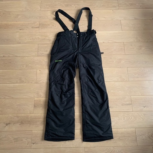 【美品】 FABLICE スノボウェア Lサイズ 上下セット ジャケット パンツ　ブラック スキーウェア ウィンタースポーツ