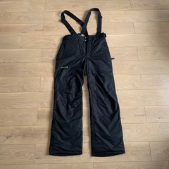 【美品】 FABLICE スノボウェア Lサイズ 上下セット ジャケット パンツ　ブラック スキーウェア ウィンタースポーツの画像