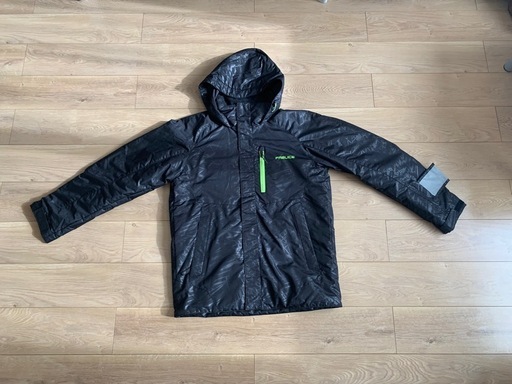 【美品】 FABLICE スノボウェア Lサイズ 上下セット ジャケット パンツ　ブラック スキーウェア ウィンタースポーツ