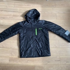 【美品】 FABLICE スノボウェア Lサイズ 上下セット ジャケット パンツ　ブラック スキーウェア ウィンタースポーツの画像