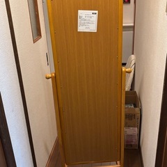 スタンドミラー　キャスター付きの画像