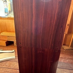 昭和レトロレコード収納ボックスの画像