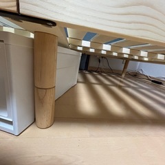 アイリスオーヤマ　すのこベッド　セミダブルの画像