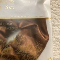 ⭕️ヘアターバン&シュシュ★アメニティセットの画像