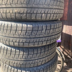 ハスラー(フレアクロスオーバー)純正165/60R15ブリジストンスタッドレスタイヤ付きホイール の画像