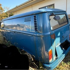 希少 vwフォルクスワーゲン タイプ2 パネルバン　レストアベース デリバリーバン 1977年の画像