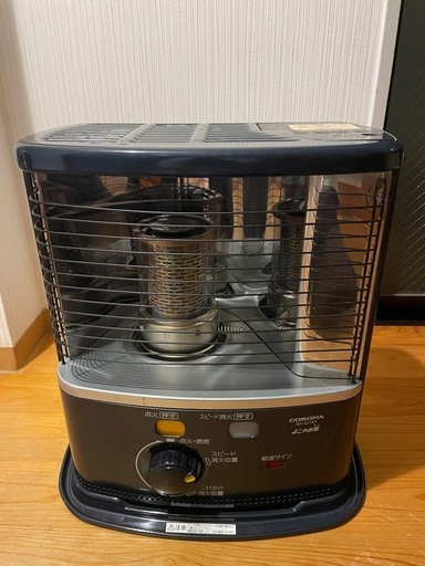 コロナ 自然通気形開放式石油ストーブ ヒーター RX-2216Y HDダークグレー