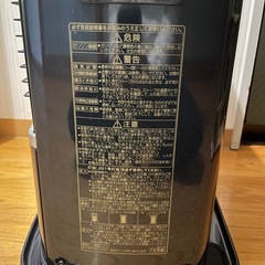 コロナ　自然通気形開放式石油ストーブ RX-2216Y HDダークグレーの画像