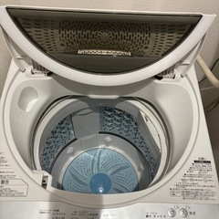 【動作良好】東芝 洗濯機 AW-6G6（6kg）2019年製／引き取り限定の画像