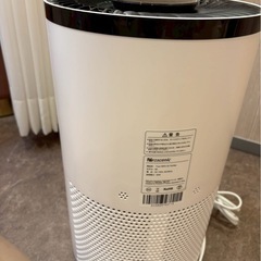 パナソニック　Panasonic   空気清浄機　花粉対策　ナイトライト　粒子99.97%除去　ホワイトの画像