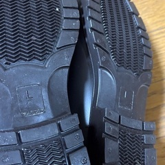 美品レインブーツLサイズの画像