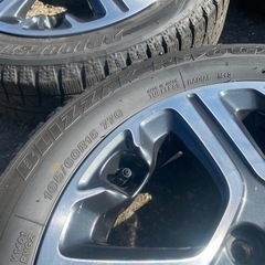 ハスラー(フレアクロスオーバー)純正165/60R15ブリジストンスタッドレスタイヤ付きホイール の画像