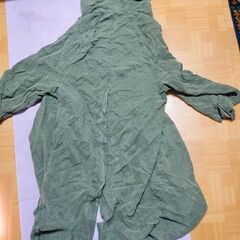  ◆zara ザラ レディース ロングコート リネン M 中古品の画像