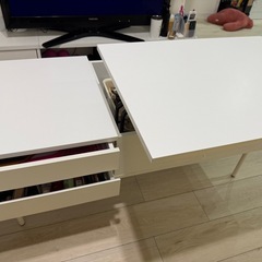 リフティングテーブル　コーヒーテーブル　収納付きテーブル　ローテーブルの画像