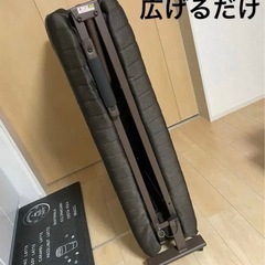 ニトリ　折りたたみベッド　シングルの画像