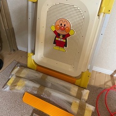 廃盤品　レア　アンパンマン　ベビーゲートの画像