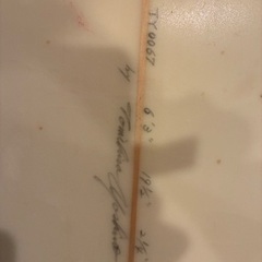 サーフボード、T.Yoshino shapeの画像