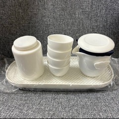 【新品未使用】茶器セット 専用ケース付 中国茶器セット ティーセット ポータブルの画像