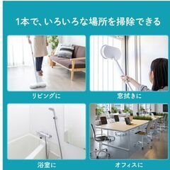 年末の大掃除に。SANWA充電式電動モップの画像