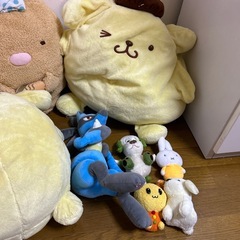 ぬいぐるみいろいろの画像