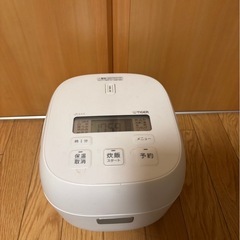 TIGERの炊飯器（３合炊）の画像