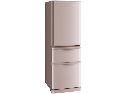 三菱電機　370L 3ドア冷凍冷蔵庫