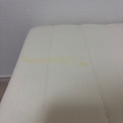 セミダブルベッド　足付きマットレスの画像