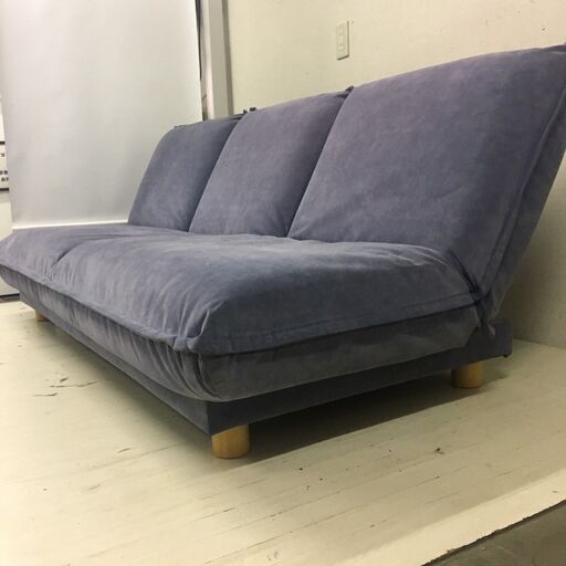  25179  3人掛けソファベッド　幅190cm FRANCE BED   ◆大阪市内・東大阪市他 6,000円以上ご購入で無料配達