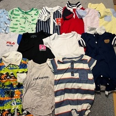 夏用ベビー服まとめて売りの画像