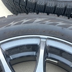 【2021年製】ブリヂストンブリザックVRX2 155/65R/14 75Q&ヴェルバチャージ
の画像