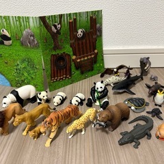 アニアおおきな動物園&水族館＋フィギュアの画像