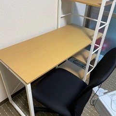 ニトリ デスク オフィスチェアの画像