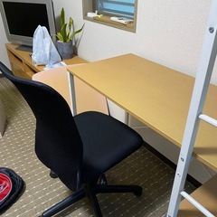 ニトリ デスク オフィスチェアの画像