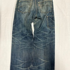 HideandSeek M-HS ストレートデニム 1995年製の画像