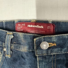 HideandSeek M-HS ストレートデニム 1995年製の画像