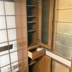 収納家具◆すきま収納＊ナチュラル系＊おしゃれ収納◆津久見市内お取引希望の画像