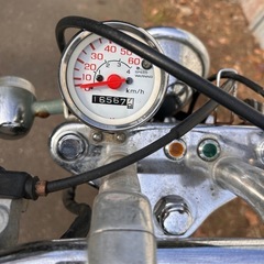 【動画あり】 JAZZ カスタム　前タイヤ新品リトルアメリカン　ジャズ50の画像