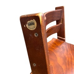 【希少・廃盤】STOKKE Tripp Trapp ウォルナットブラウン　チェアの画像