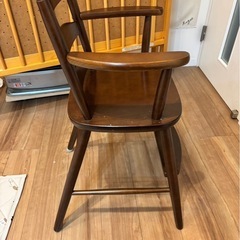 川原工芸キッズチェア美品の画像