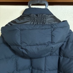 nano universe ダウンジャケット ネイビーLの画像