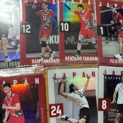 【全日本男子バレー・カード】石川祐希・高橋蘭他の画像