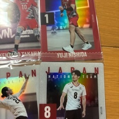 【全日本男子バレー・カード】石川祐希・高橋蘭他の画像
