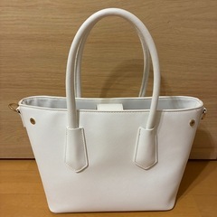 tocco closet ショルダー付2wayリボンモチーフハンドバッグの画像