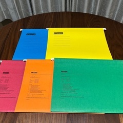 A4 ハンギングファイル フォルダの画像