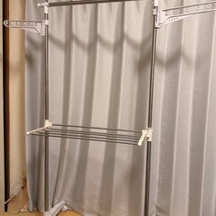 ニトリ　物干しラック　ハンガーラックの画像