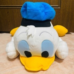 (受け渡し予定者決定☆)未使用タグ付き ほおづえBIGぬいぐるみ ドナルドの画像