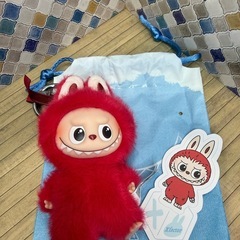 正規品　ラブブ　イニシャルラブブ　【X】　キーホルダーの画像